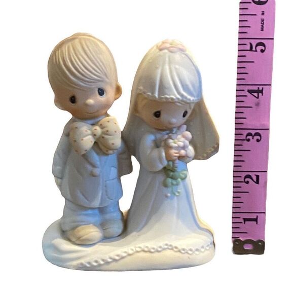 Vintage Precious Moments - Jonathan & David 1979 The Lord Bless You and Keep You - Picture 6 of 7